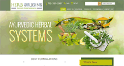 Desktop Screenshot of herborigins.com